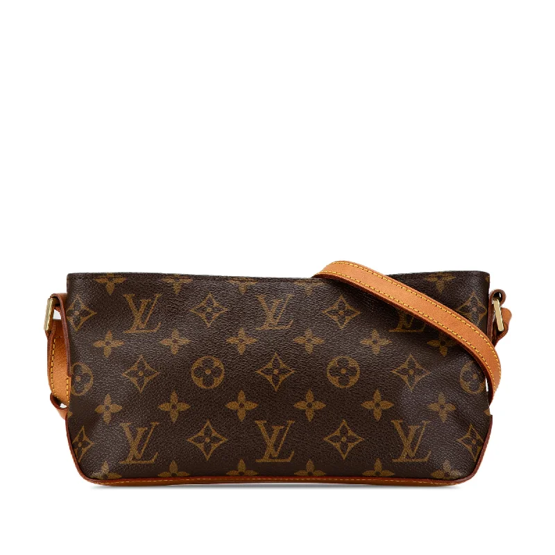 Brown Louis Vuitton Monogram Trotteur Crossbody Bag