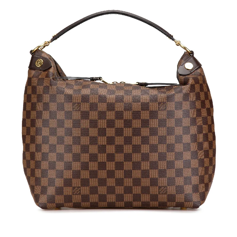 Brown Louis Vuitton Damier Ebene Duomo Hobo Shoulder Bag