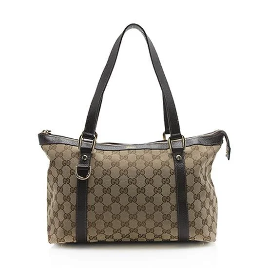 Gucci GG Canvas Abbey Medium Tote