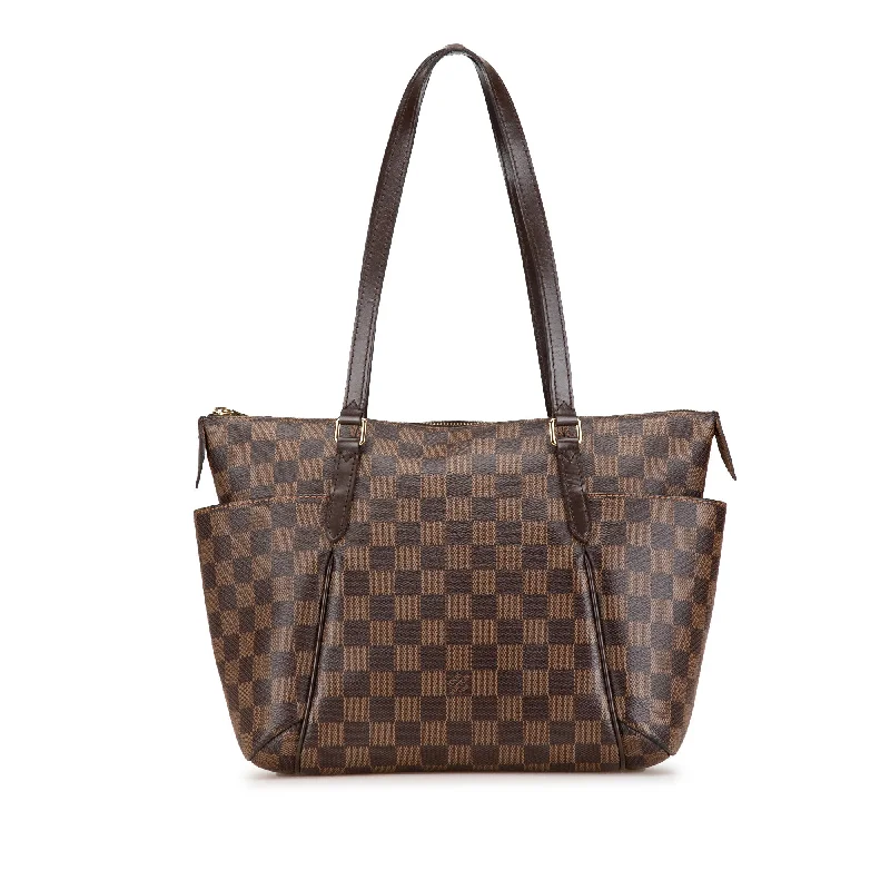 Brown Louis Vuitton Damier Ebene Totally PM Tote Bag