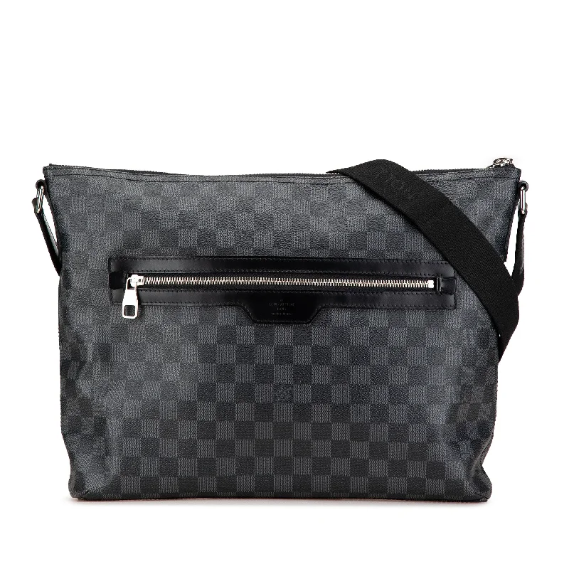 Black Louis Vuitton Damier Graphite Mick MM Crossbody Bag