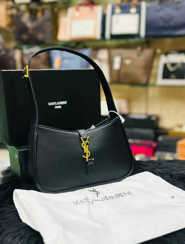 Luxurious Women Bag - YSL-Inspired Premium Quality Bag with Box & Dust Bag (Black-1)