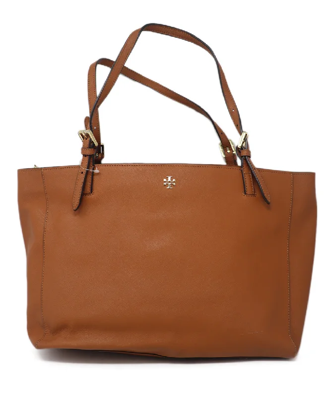 Tory Burch Brown Leather Tote