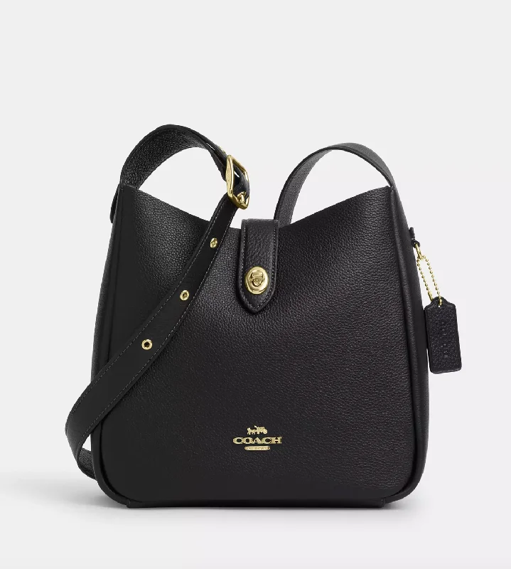 Coach Hadley Convertible Crossbody Bag In Gold Black