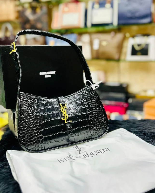 Luxurious Women Bag - YSL-Inspired Premium Quality Bag with Box & Dust Bag (Black-2)