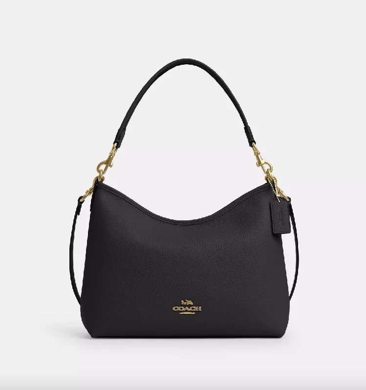 Coach Laurel Shoulder Bag In Black