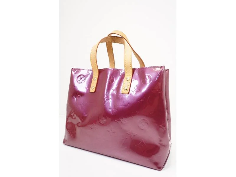 Authentic Pre-owned Louis Vuitton Vernis Purple Violet Reade Pm Tote Bag Purse M93578 210146