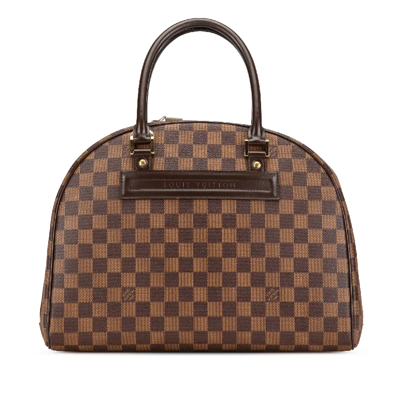 Brown Louis Vuitton Damier Ebene Nolita Travel Bag