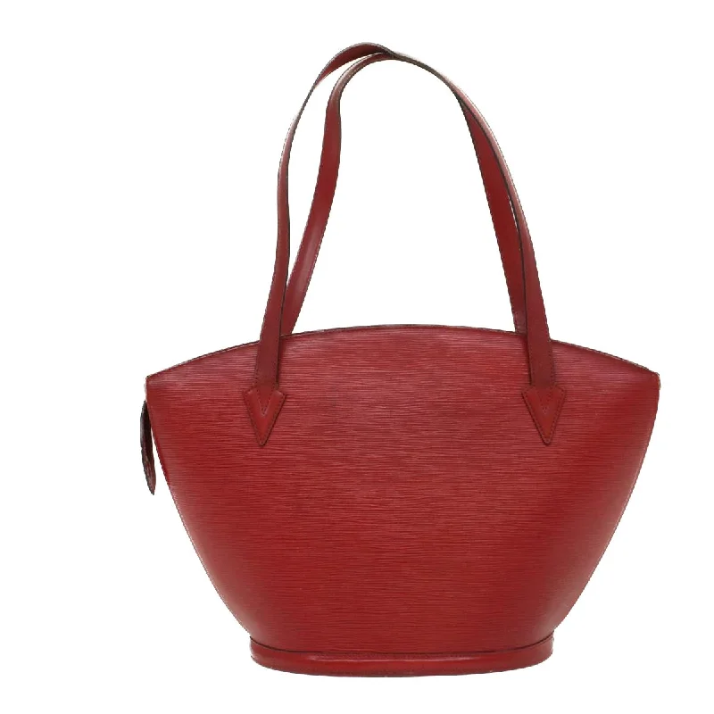 LOUIS VUITTON Epi Saint Jacques Shopping Shoulder Bag Red M52277 LV  48964