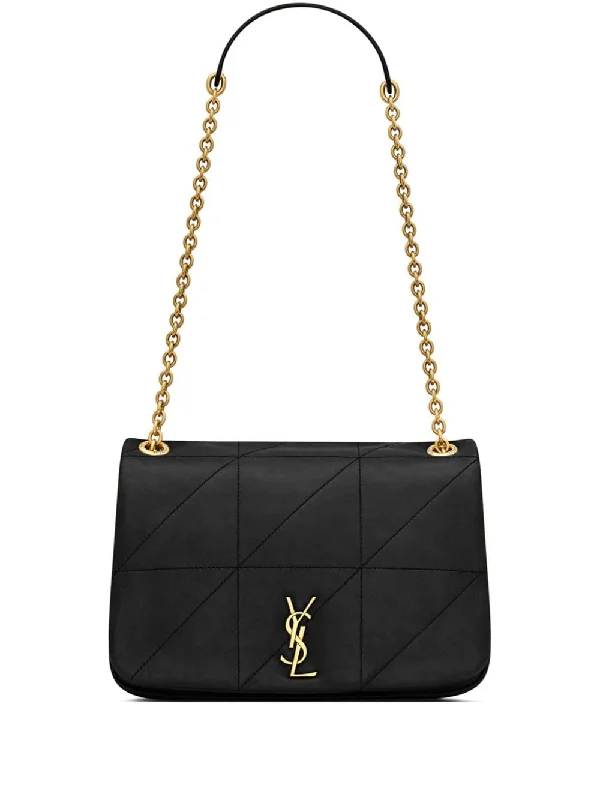 YSL BO JAMIE BLACK BAG WITH GOLDEN LOGO