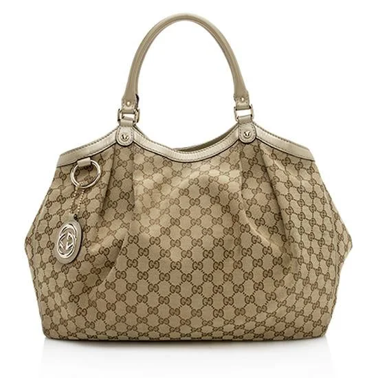 Gucci GG Canvas Sukey Large Tote