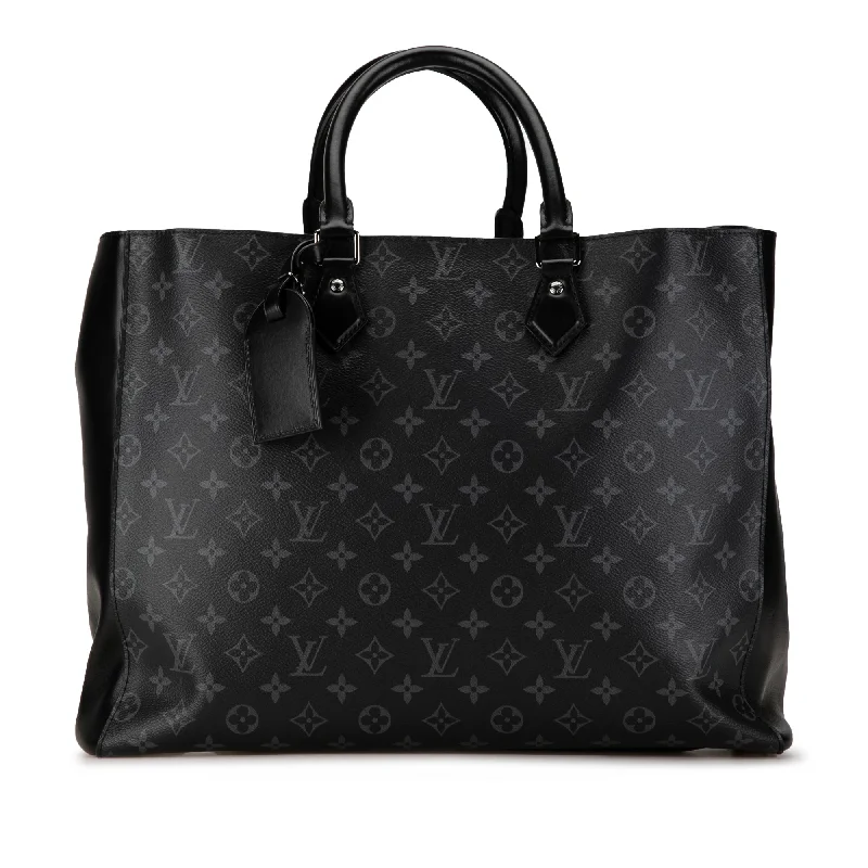 Black Louis Vuitton Monogram Eclipse Grand Sac Tote