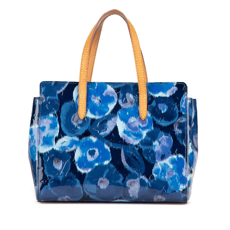 Blue Louis Vuitton Vernis Catalina Ikat BB Handbag