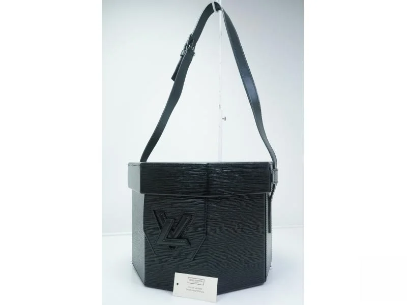 Authentic Pre-owned Louis Vuitton Lv Epi Black Octogonal Cosmetic Vanity Shoulder Bag M80150 160764