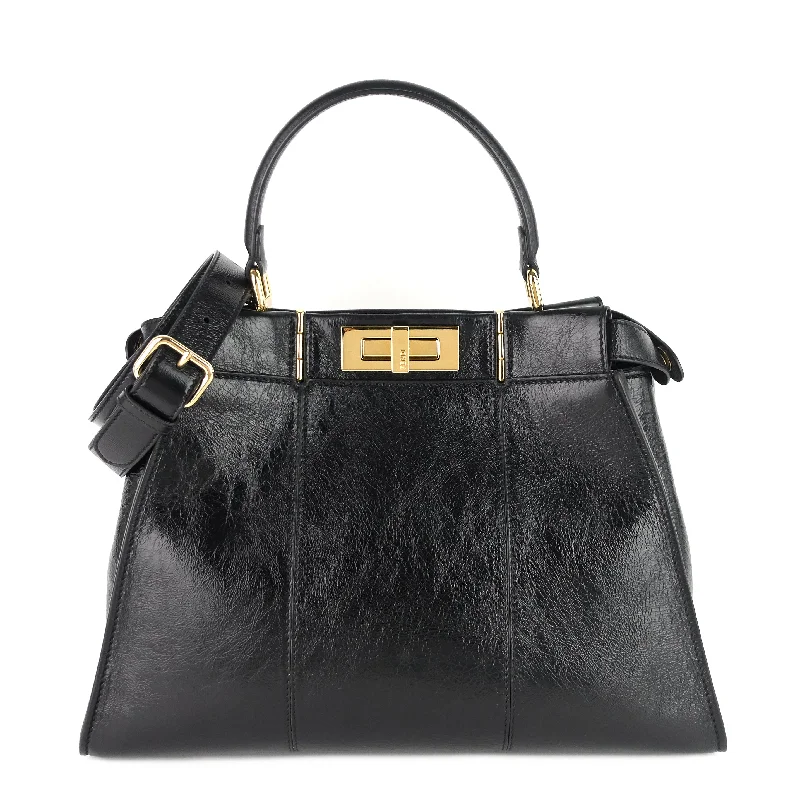 Peekaboo Medium Lambskin Leather Bag