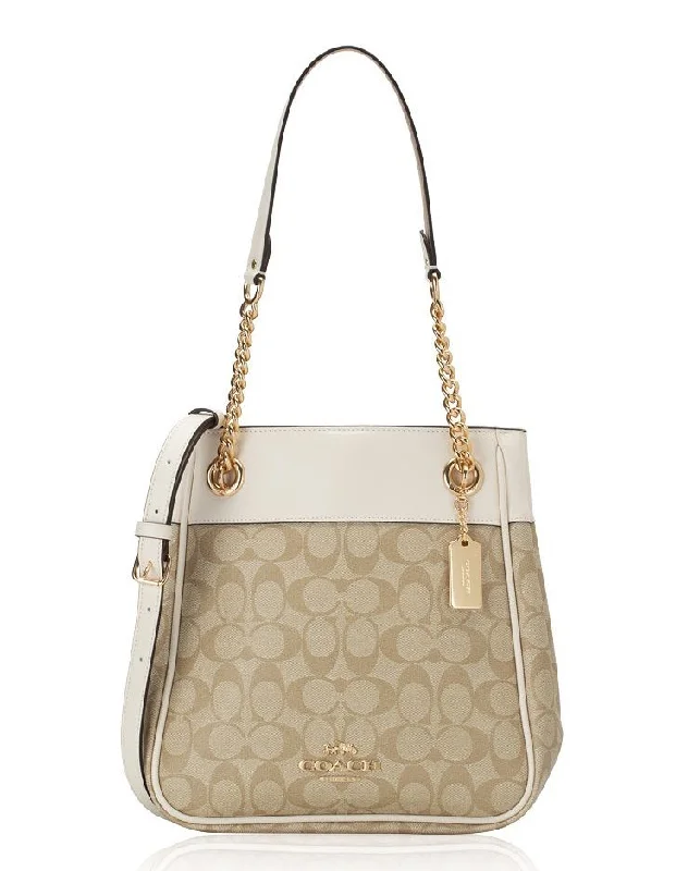 Coach C8152 Signature Cammie Chain Bucket Bag