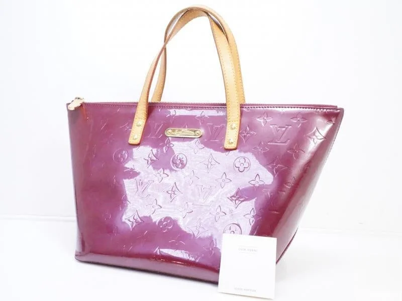 Authentic Pre-owned Louis Vuitton Vernis Violet Purple Bellevue PM Hand Tote Bag M93584 132983