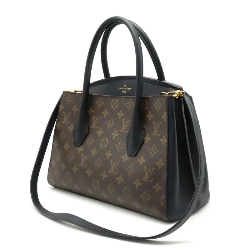 LOUIS VUITTON Monogram Florine Handbag Shoulder Bag Noir Black M42269