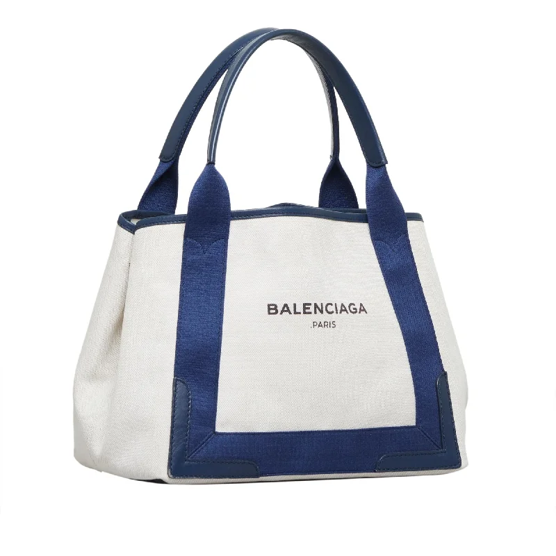 Balenciaga Navy Cabas S (SHG-WOhAW6)