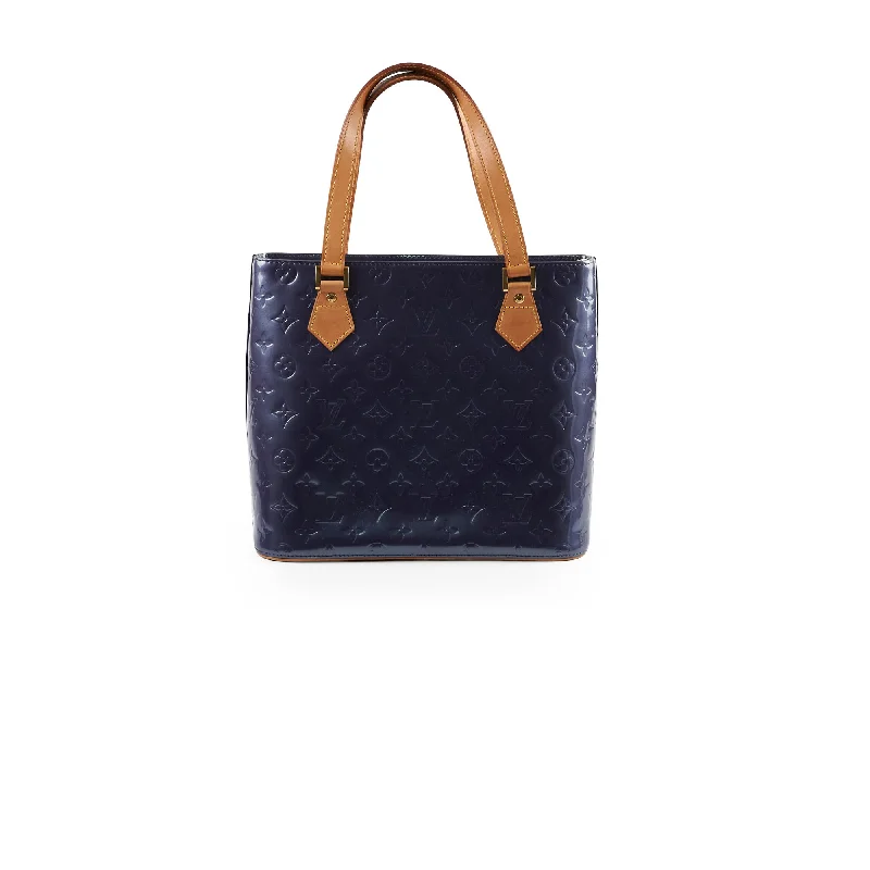 Louis Vuitton Vernis Houston Shoulder Bag Indigo