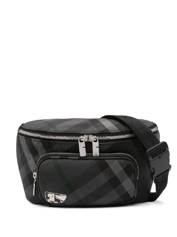 Men's Heritage Belt Bag in Charcoal | 8097411159396