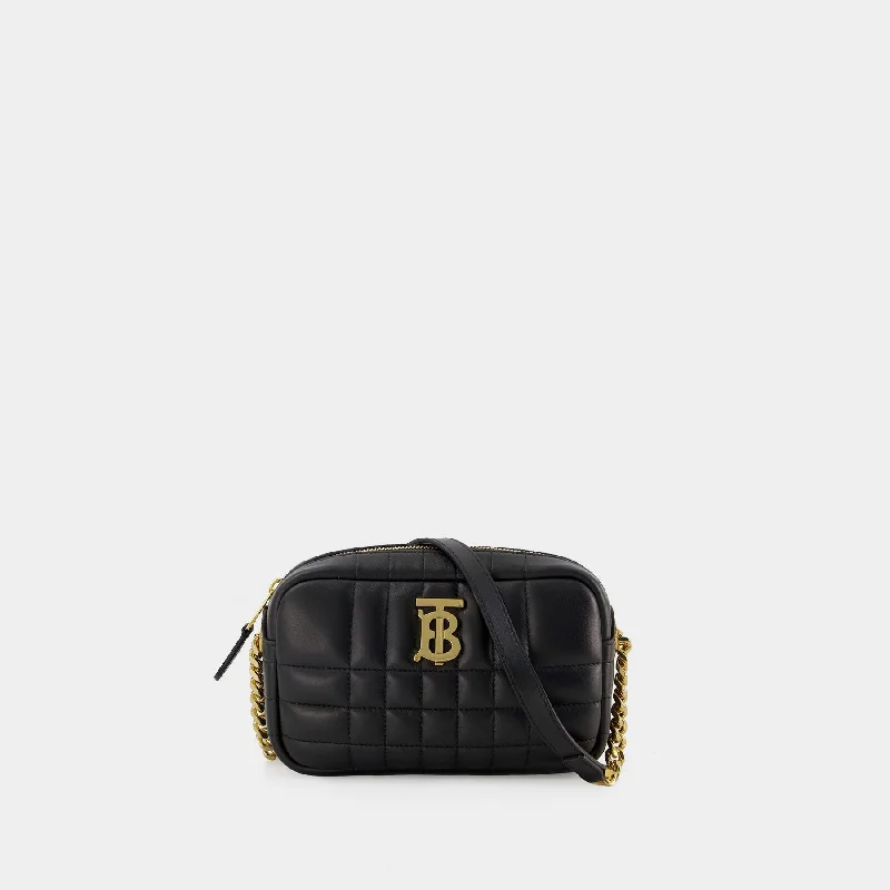 Lola Camera Bag- Burberry - Leather - Black