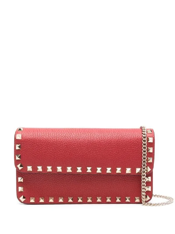 Women's Rockstud Wallet in Rossov | 5W2P0S61VSH