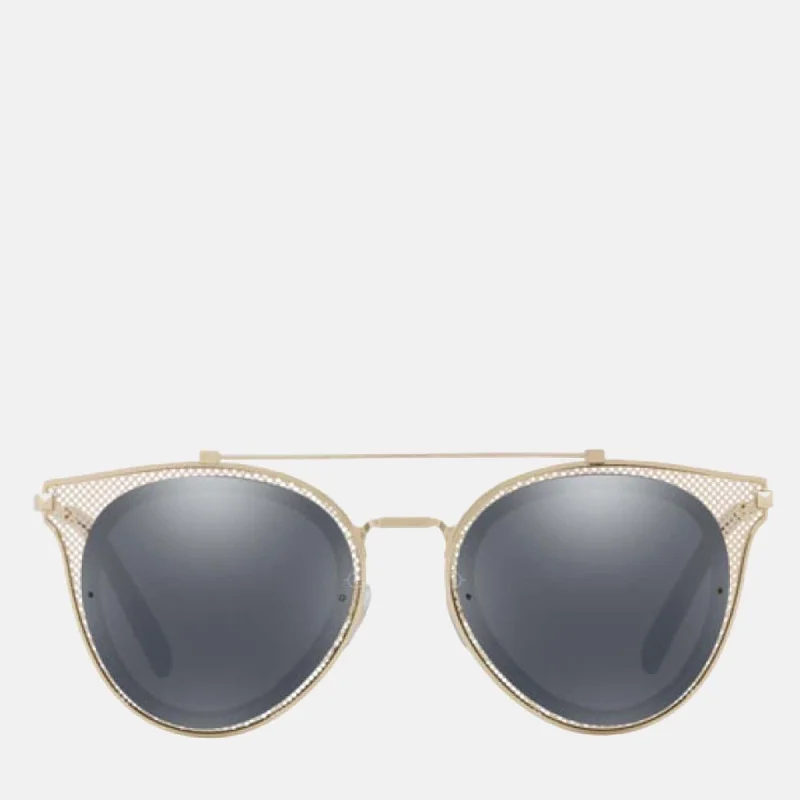 Gold Tone - VA2019 - Round-frame Sunglasses