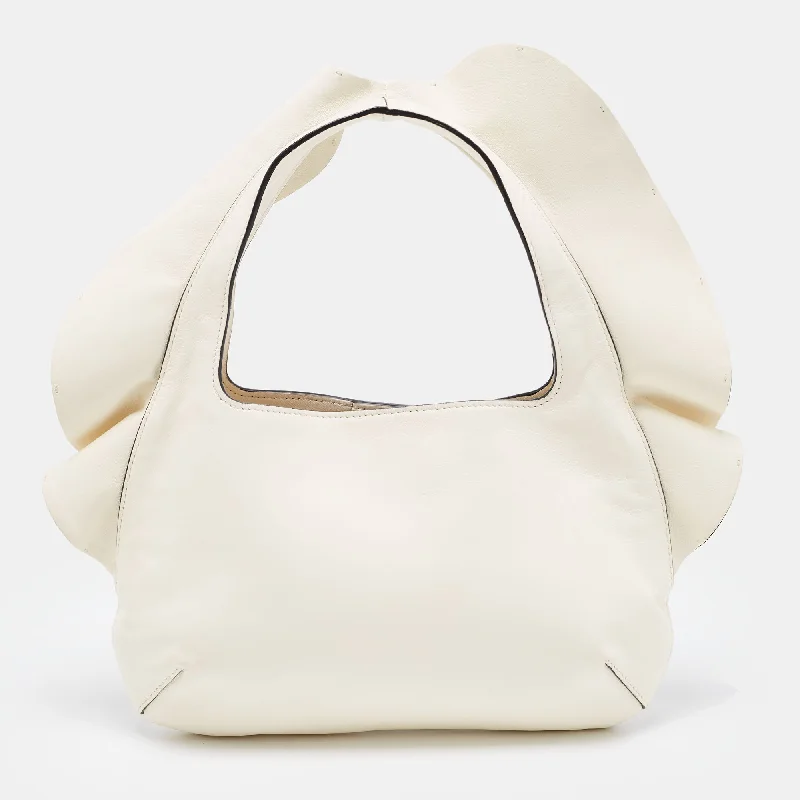 Off-White Leather 04 Rouches Edition Atelier Hobo