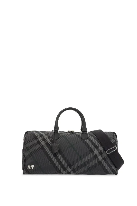 Men's Travel Duffel Bag With in Grey | 8097349