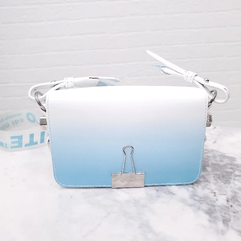 OFF-WHITE BINDER CLIP BAG