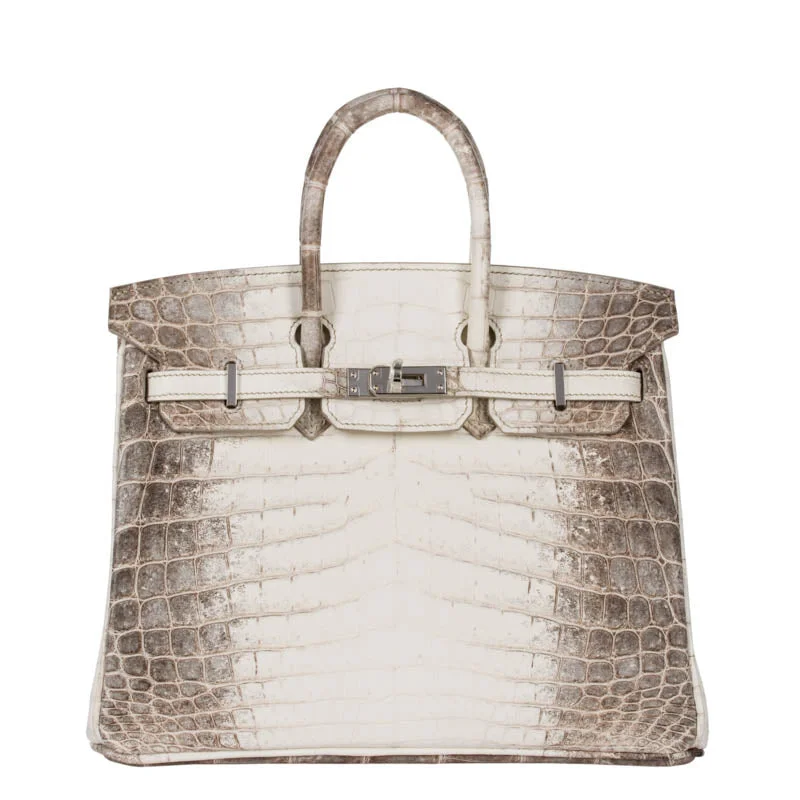 Hermès 25cm Birkin Blanc Himalayan Palladium Hardware