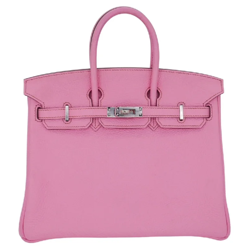 Hermès 25cm Birkin Bubblegum Togo Palladium Hardware