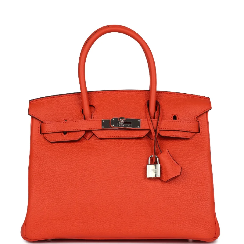 Hermes Birkin 30 Capucine Clemence Palladium Hardware