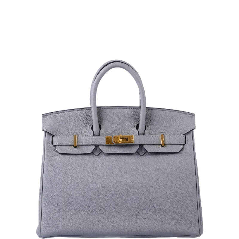 Hermès Birkin 30 Gris Mouette Togo Gold Hardware