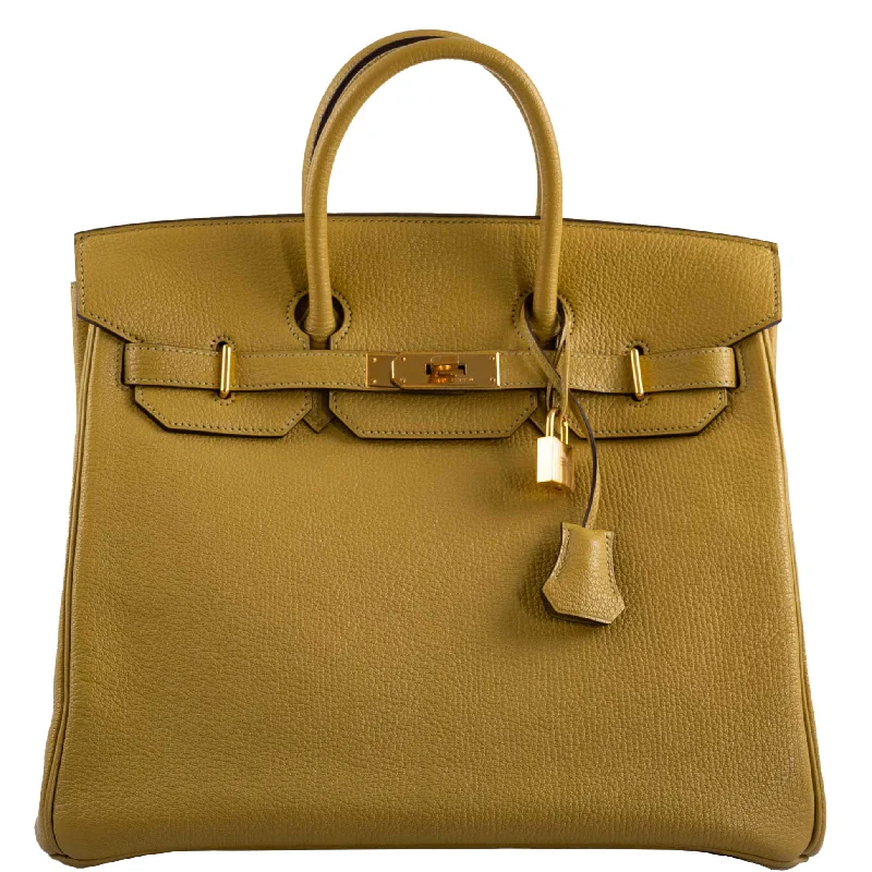 Hermès HAC Birkin 32 Cardamom Chevre with Gold Hardware - 2008, L Square