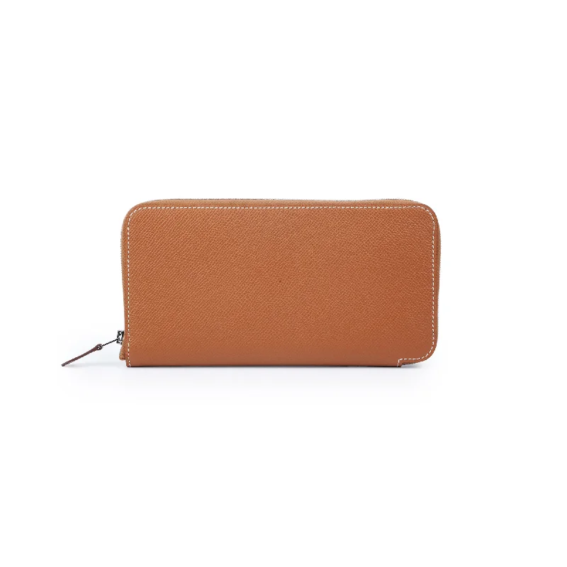 Hermes Zippy Wallet Gold Z Stamp