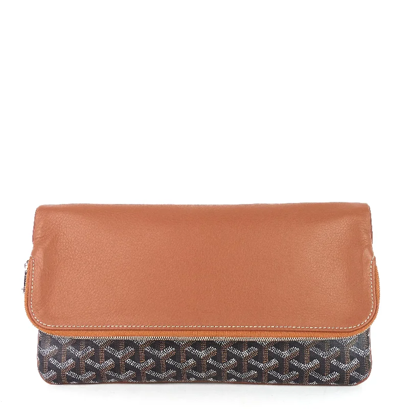 Sainte Marie Goyardine Canvas Clutch Bag